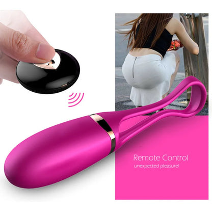 Wireless Voice Control Vibrating Egg Waterproof 10-Frequency G-Spot Vibrator Massager Masturbator Sex Toys for Women,