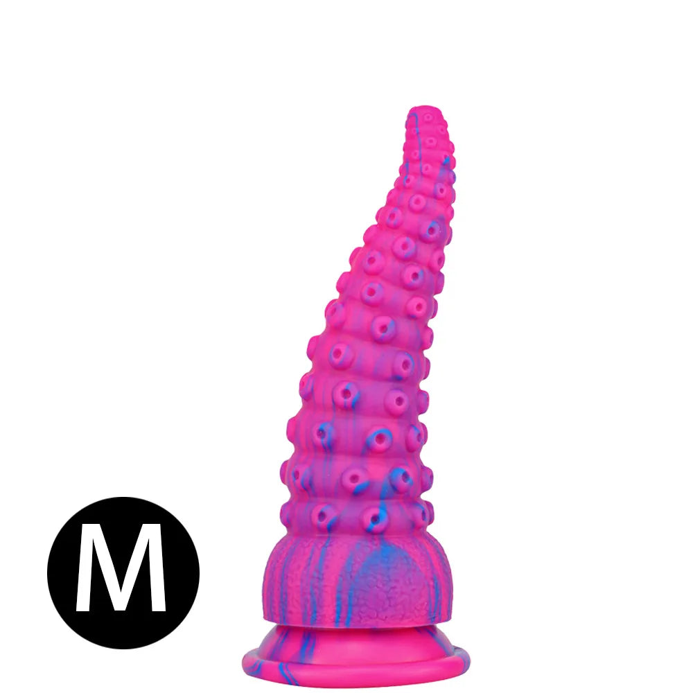 Anal Butt Plug Silicone Octopus Tentacle Huge Animal Dildo Colorful Monster Dildo Prostate Massage Sex Toy For Women Adult Toys