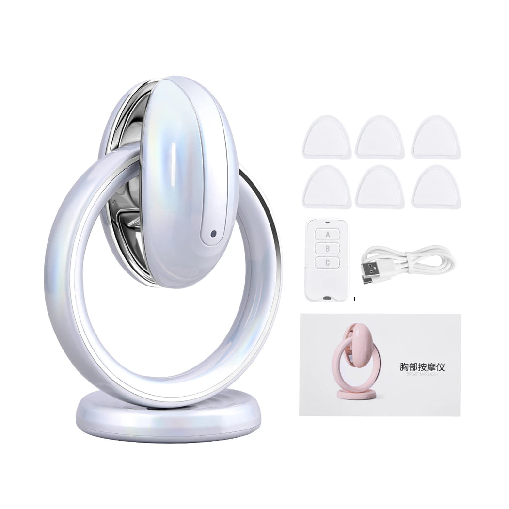 Electronic Breast Massager EMS Pulse Chest Lift Enhancement Wireless Sonic Vibration Breast Augmentation Bra Anti-sagging