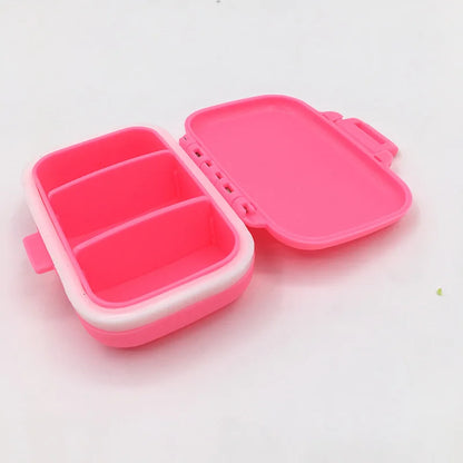 3 Lattices Pill Box Tablet Pill Case Dispenser Medicine Boxes Dispensing Medical Kit Mini Organizer Case Holder Pill Splitter