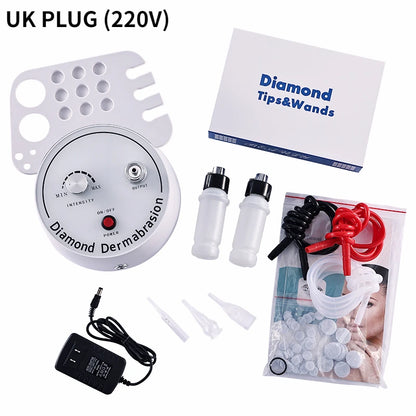 New 3-in-1 Diamond Microdermabrasion Machine Water Spray Exfoliating Beauty Machine Wrinkle Facial Peeling Machine