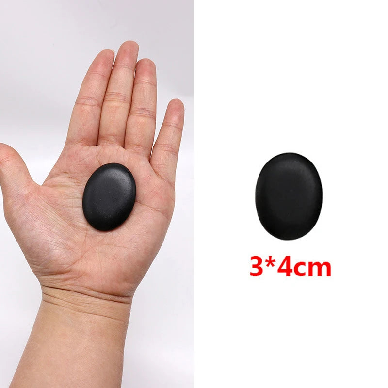 BXA SPA Hot Stone Massage Set Heater Box Relieve Stress Back Pain Health Care Lava Basalt round massage tool Stones