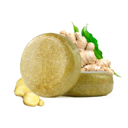 1PCS Hair Shampoo Organic Ginger Shampoo Stick Anti-hair Loss Shampoo Soap Hair Growth Care Soap Natural Ginger Shampoo