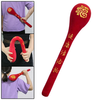 Folding Massaging Stick Tapping Beat Neck Back Lengthened Handle Soft