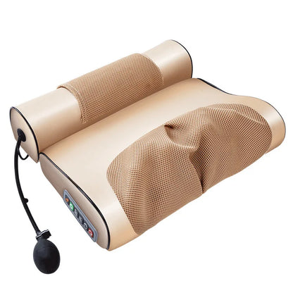 Cervical Massage Pillow Shoulder Waist Back Heating Multi-functional Car Home Massage Pillow Hot Compress Back Massager