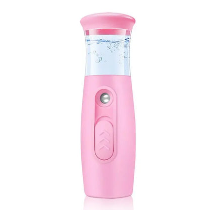 Portable Charged Beauty Instrument Mini Nano Face Steam Engine Cool Face Steam Engine Hand Spray Moisturizing Skin Care Cleaning