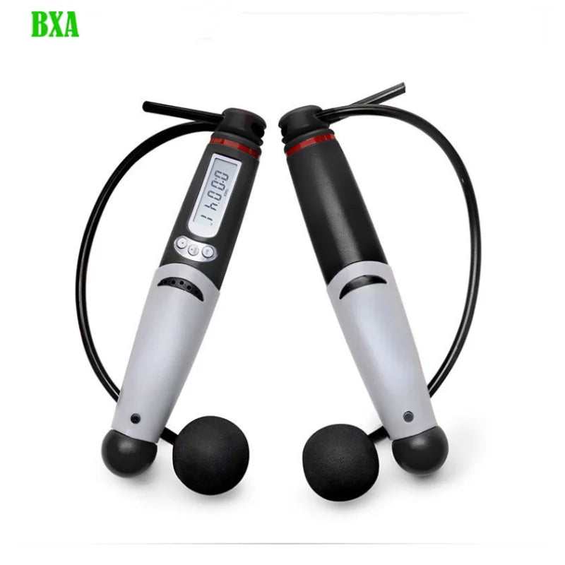 BXA Speed Jump Rope Professional Skipping Rope Wireless Skip Rope ABS Smart Electronic Digital Lose Weight Cordless Portable