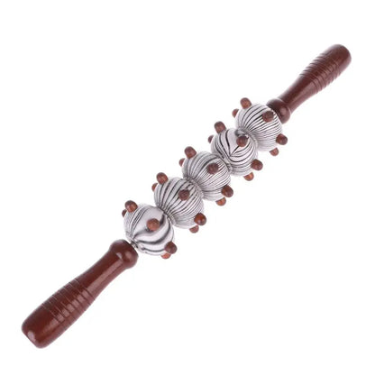 Wooden Full Body Massage Stick Roller Massager tool Reflexology Hand Foot Therapy