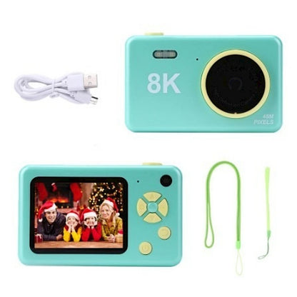 2.4 Inch HD Screen Mini Camera Toy for Kids Front and Rear Dual Camera 32GB USB Charging Cartoon Camera Toys for Children