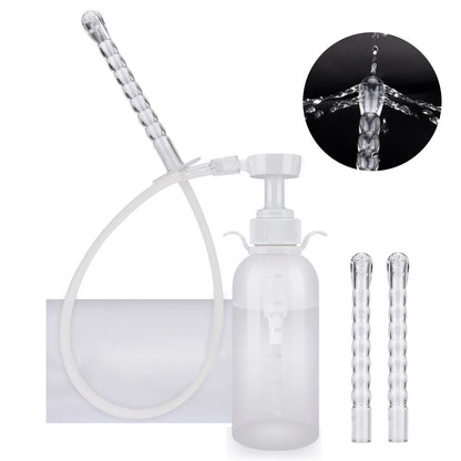 NEW 300ML Reusable Vaginal Irrigator Syringe Anal Cleaner Enema Vaginal Irrigator Set Female Vaginal Irrigator Shower Set