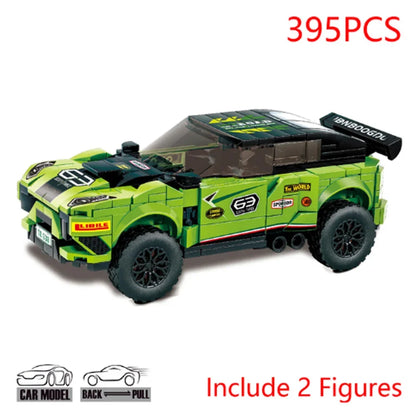 Speed Champions SUV FJ CRUISER Technical Car Vehicle Building Blocks Rally Racers Bricks Model Toys Children Gifts for Kids