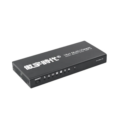 Aoyu Era 16-Port Splitter: 16x1 HDMI Splitter with 4 Inputs and 1 Output, 8 Inputs and 1 Output, 4K Resolution