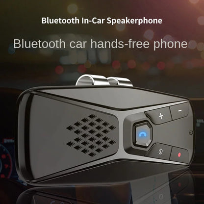 Sun Visor Car Bluetooth Hands-free Phone One-to-Two T823 Multi-language Car Bluetooth Hands-free Speaker