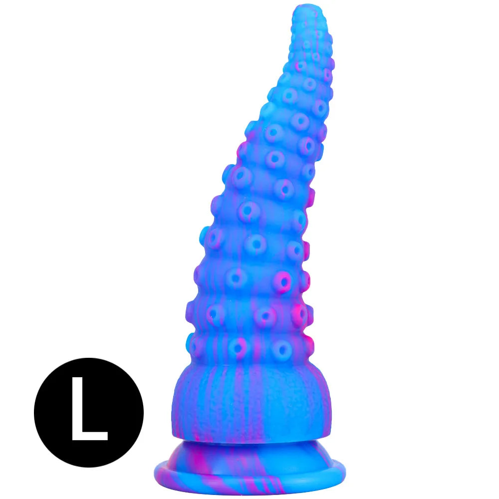 Anal Butt Plug Silicone Octopus Tentacle Huge Animal Dildo Colorful Monster Dildo Prostate Massage Sex Toy For Women Adult Toys