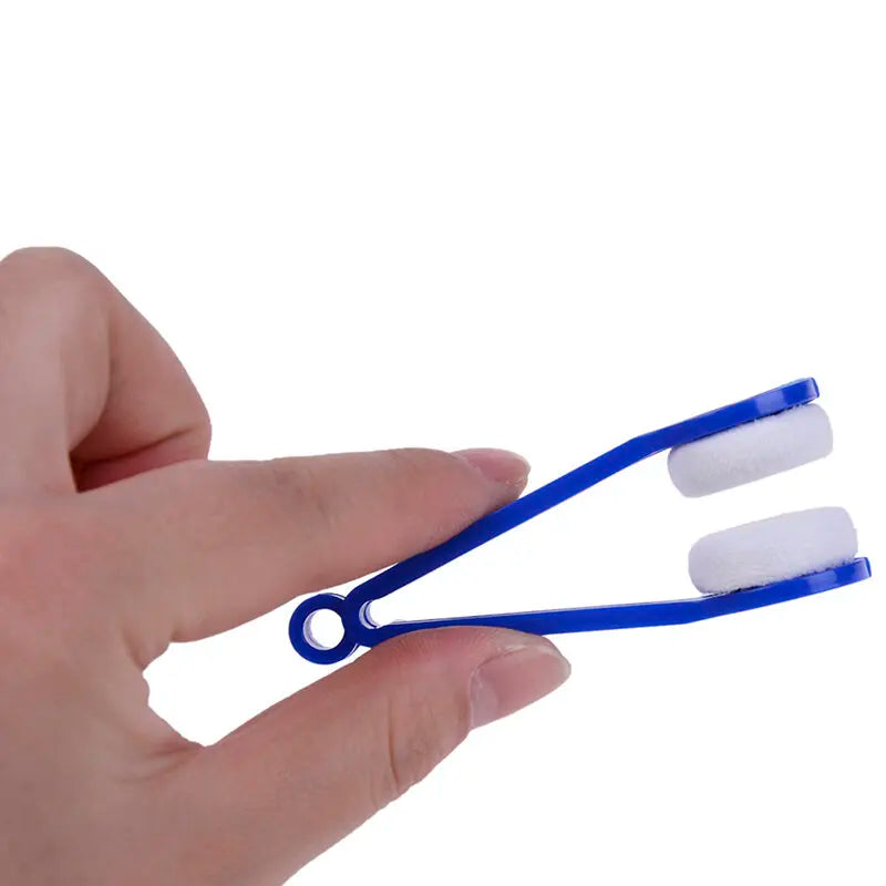 1-5PCS Multifunctional Glasses Cleaner Brush Microfiber Clean Brush Sun Glasses Eyeglass Cleaner Brush Cleaning Spectacles Tool