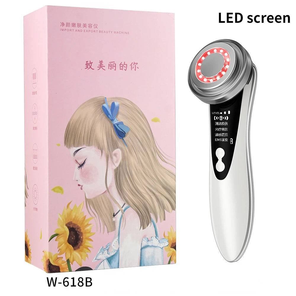 New Electric Facial Skin Care Face Massager Multifunctional Facial Massage Device Clean Face Skin Rejuvenation Lifting Tighten