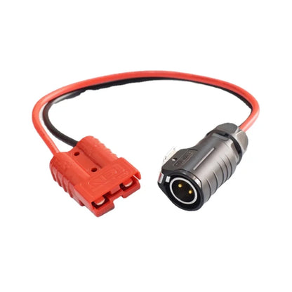 40cm 10AWG Quick Battery Connector, Aviation Solar Power 30A Anderson Plug To LP-20 Male Plug Cable