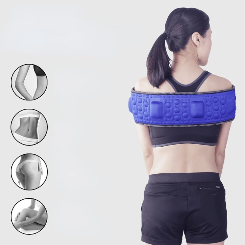 X5 Electric Slimming Belt Massage Lose Weight Intelligen Fitness Massage Times Sway Vibration Abdominal Belly Muscle Fat Burn