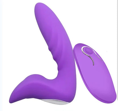 Vibrating Prostate Massager Men Anal Plug Waterproof 10 Stimulation Patterns Powerful Motors Butt Silicone Sex Toys for Adults