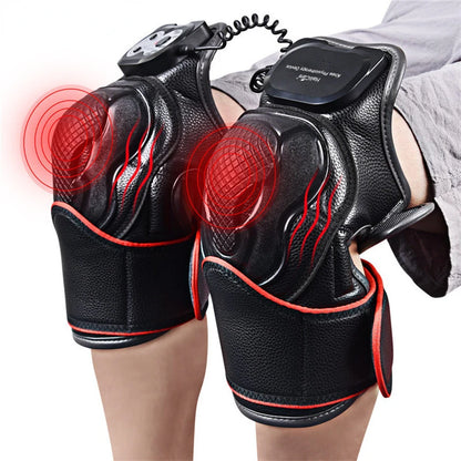 Electric Knee Massager Vibration Heating Magnetic Therapy Joint Physiotherapy Knee Bone Care Muscle Relax Knee Protector Massage