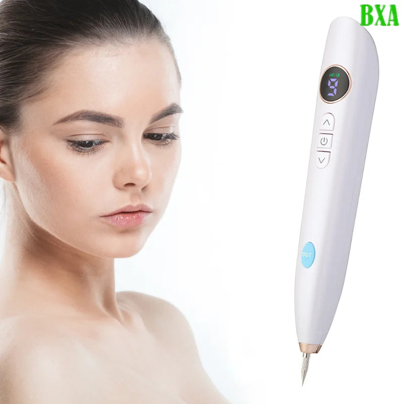 NEW Laser Tattoo Mole Removal Pen Mini LCD Plasma Pen Skin Care Tool Label Removal Freckles Warts Dark Spot Removal Beauty Care