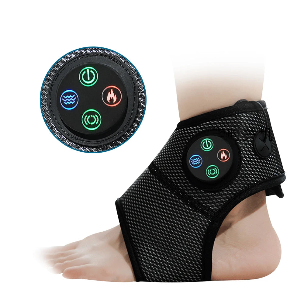 Smart Ankle Support Relaxation Treatment Ankle Massager Foot Compressed Air Massager Multifunctional Electric Vibrating Massager