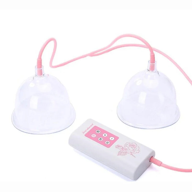 Portable Electric Breast Enhancement Instrument Vacuum Pump Cup Breast Massager Enhancement Cupping Machine Nipple Amplification