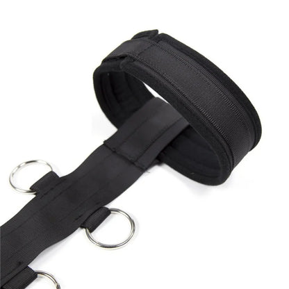 3IN1 Cervical Collar Waist Handcuffs Shackles Adjustable S&M & Bondage Adult Game Erotic Product Sex Toys for Women Couple