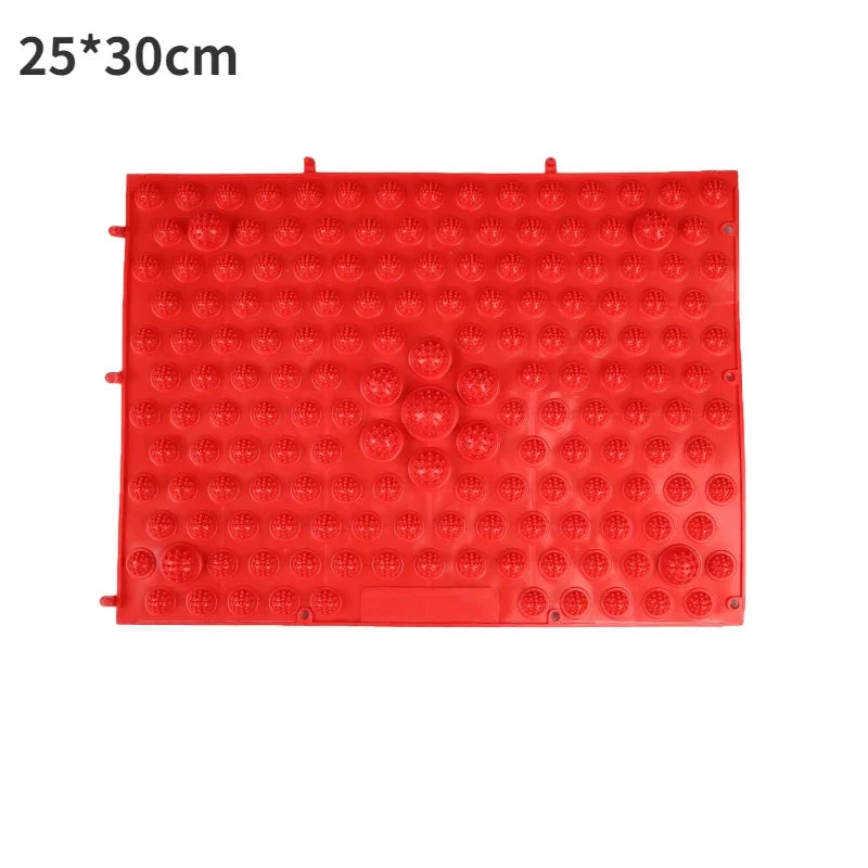 25*30cm Foot Massage Pad Durable Reflexology Toe Pressure Blood Circulation Plate Mat For Massager Foot Health Massage Tool 1pc