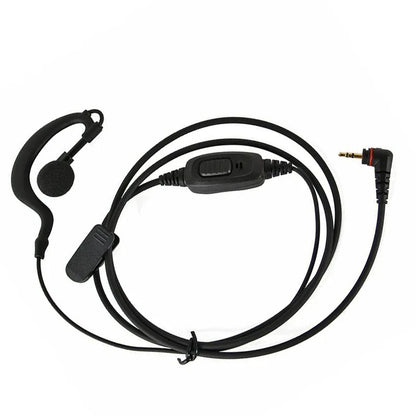 10PS HYT G-Shaped Ear hook PTT Mic Speaker Headset for Hytera TD350 TD360 TD370 PNC370 BD300 BD302 BD350 BD360 PD365 PD362 Radio