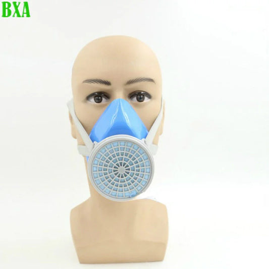 Comfortable Rubber Gas Mask A-6 Respirator Protective Industrial Paint Spray Anti Organic Vapor Filter Dust Preventio Safety