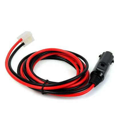 T Type Car Cigarette Lighter DC Power Cable for Kenwood TM-201B 261A 271 471 ICOM IC-2800H Alinco YAESU Vertex VX-2100 Car Radio