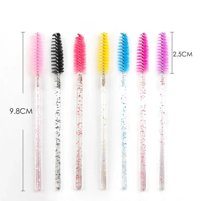 5/50 Pcs Eyelash Brushes Makeup Brushes Disposable Mascara Wands Applicator Spoolers Eye Lashes Cosmetic Brush Makeup Tools