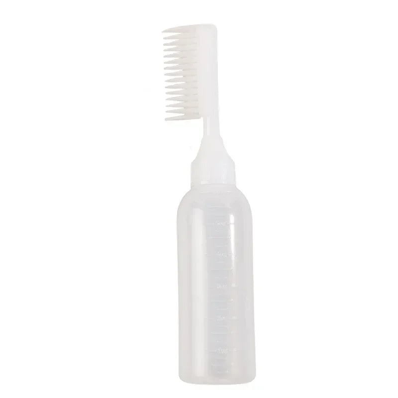 1/2Pcs 120ML Salon Empty Hair Dye Bottle With Applicator Brush Dispensing Hair Coloring Dyeing Bottles Hairdressing Styling Tool