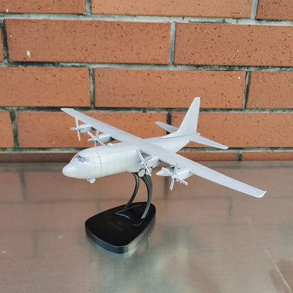 4D Assembled Model 1/144 China H-6K Bomber American C130 Hercules Transport Aircraft Model Military Aircraft Toys Decoration