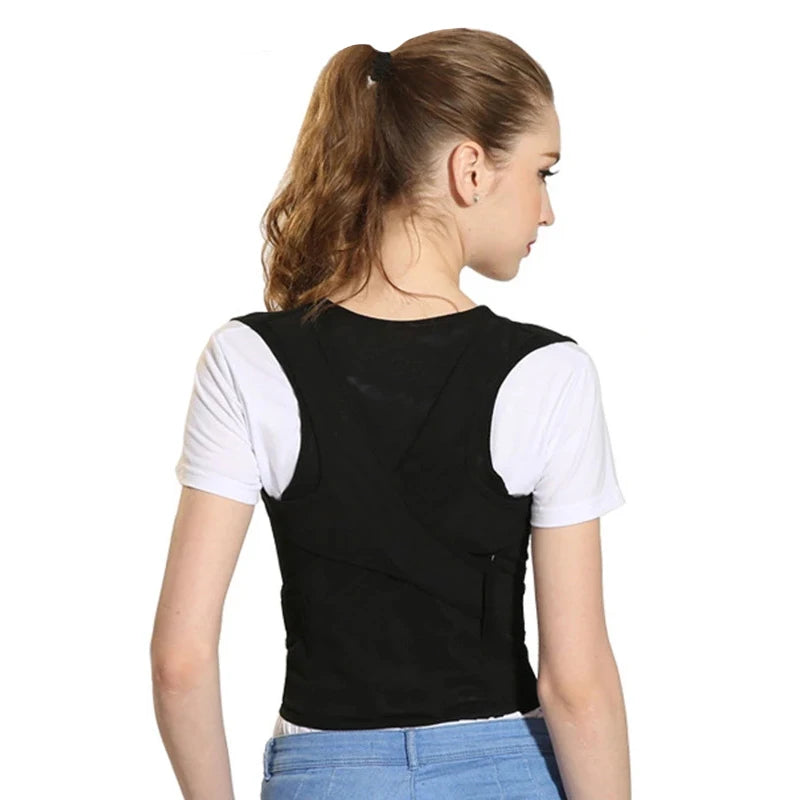 Children Adult Corset Back Posture Corrector Therapy Shoulder Lumbar Brace Spine Support Belt Posture Correction For Men Women