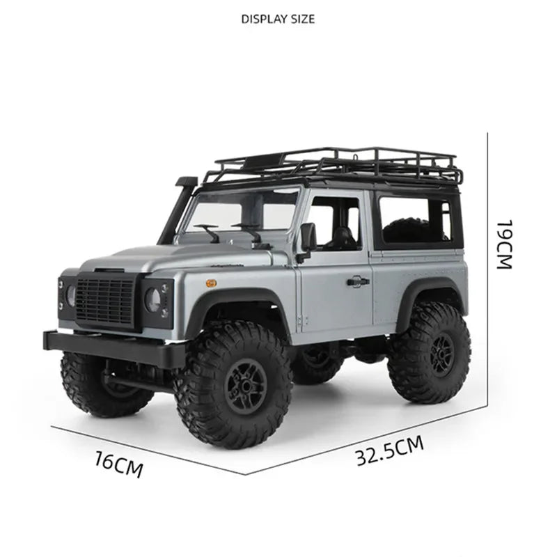 1:12 WPL MN99S MN Model RTR Version RC Car 2.4G 4WD MN99-S RC Rock Crawler D90 Defender Pickup Remote Control Truck Toys