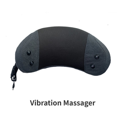 New Airbag Electric Waist Massager Lumbar Vibration Cushion Relief Pain Heating Relax Traction Therapy Back Body Massage