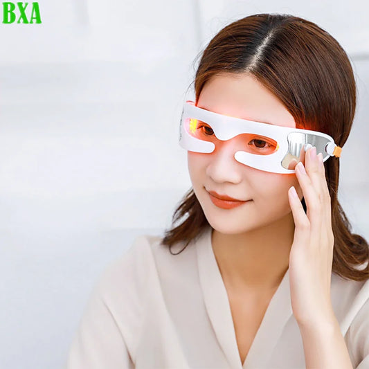 Phototherapy Eye Massager Anti Wrinkle Eye Massage Anti Aging Eye Care LED Hot Massage Rechargeable Massage Eye Beauty Tools