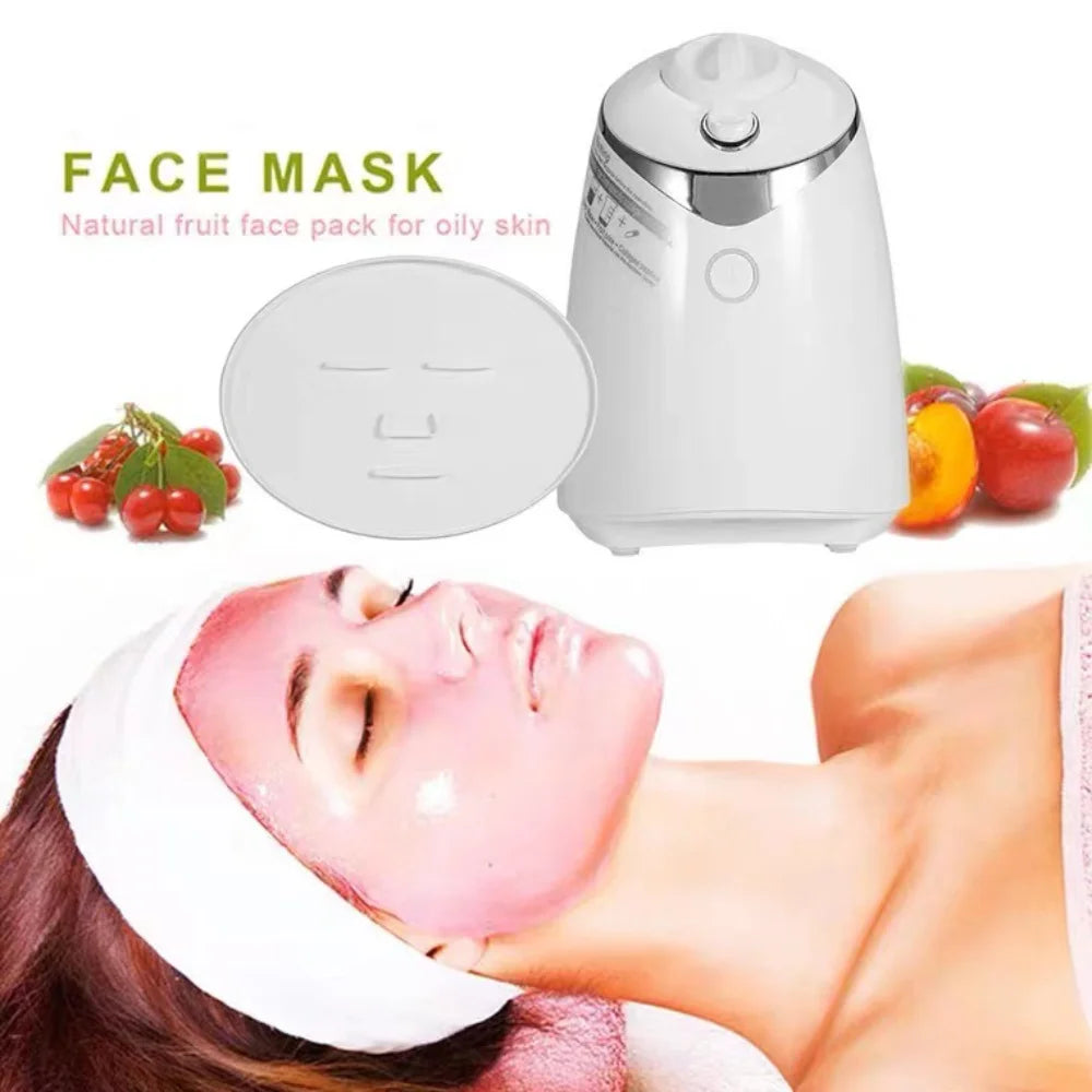 Facial Treatment Automatic DIY Face Mask Maker Machine Fruit Natural Vegetable Collagen Home Use Beauty Salon SPA Care Voice