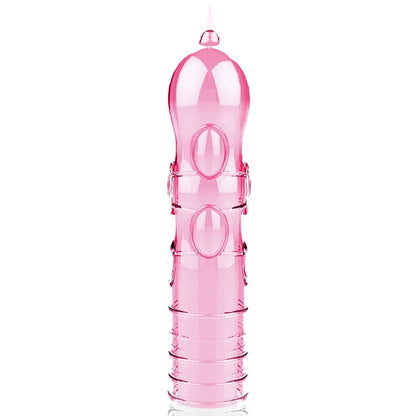 1PCS Transparent Colorful Crystal Penis Sleeve Enhancer G-Spot Stimulation Delayed Ejaculation Stronger Erection Sex Toy for Men