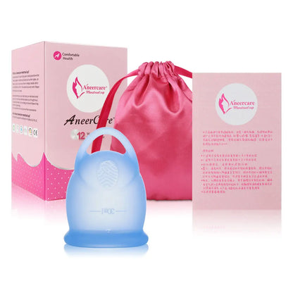 Silicone Cup Set Women's Menstrual Supplies Available Comfortable Menstrual Collector Menstrual Cup Women's Health Care