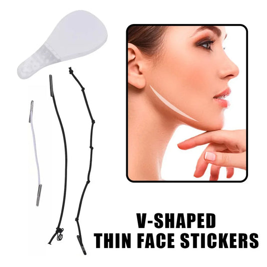 40Pcs/SetV-Shape Face Instant Invisible Face Stickers  Sagging Skin Lift Up Facial Thin Line Wrinkle Fast Chin Adhesive Tape