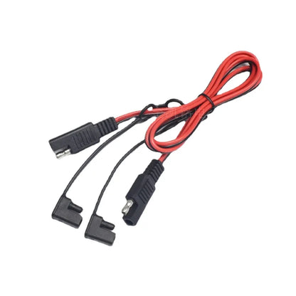 10A SAE Extension Cable - 18AWG Pure Copper - 0.75mm² - 1m - Solar Power Connection for Photovoltaic Panels