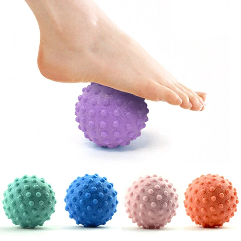 Durable TPE Spiky Massage Ball Trigger Point Sport Fitness Hand Foot Pain Relief Plantar Fasciitis Reliever Hedgehog 5cm Balls