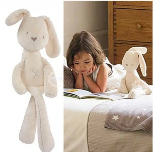 43CM Cute Cartoon Long Ears Rabbit Elephant Doll Baby Soft Plush Toys For Children Bunny Sleeping Mate Stuffed Plush Animal Toy