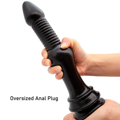 1pc Oversized Anal Plug Dildo Stimulate Anus Vagina Soft Butt Plug Dick Long Anal Dilator Penis with Suction Cup Sex Toy