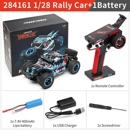 Wltoys RC 284131 1/28 2.4G 4WD Short Course Drift RC Car Vehicle Models with Light 30km High-speed Kids Children Toys Pk K989