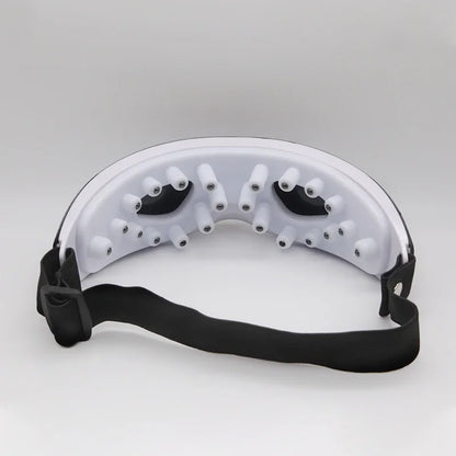 Fashion9Mode Eye Massager Vibration Eye Care Instrument Hot Eye Massage Glasses Fatigue Compress Wrinkle Poukle Pouch & W2K1