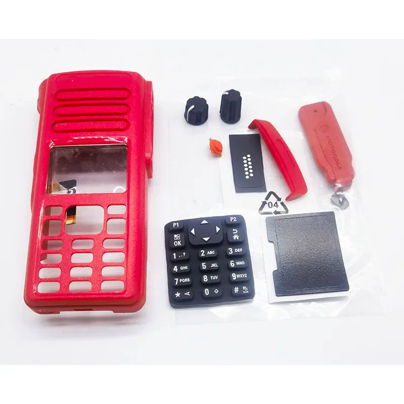 1pcs Colorful Front Case Cover Housing Repair Kit for Motorola XIR P8660 P8668 DP4800 DP4801 XPR7550 XPR7580 DGP8550 2-Way Radio